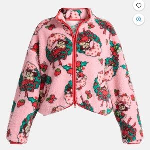 Pink Strawberry Shortcake Holiday Fleece Jacket